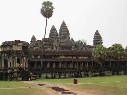 Der berühmte Tempel von Angkor Wat