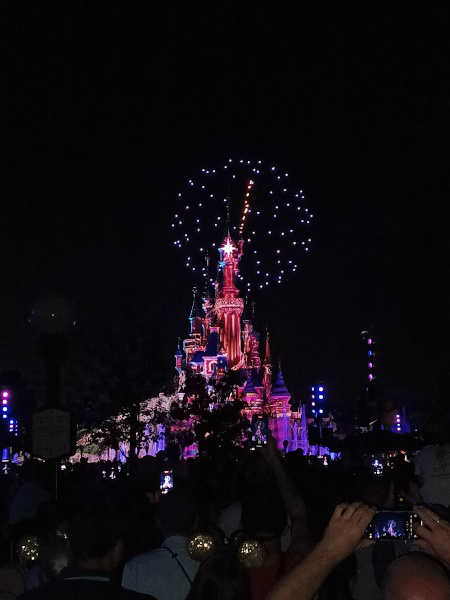 Abendshow bei Disney