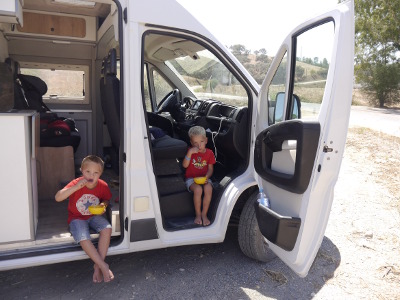 Mittagspause - Kids haben Hunger