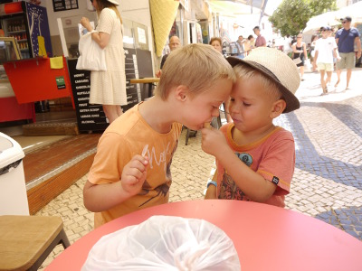 geteiltes Eis